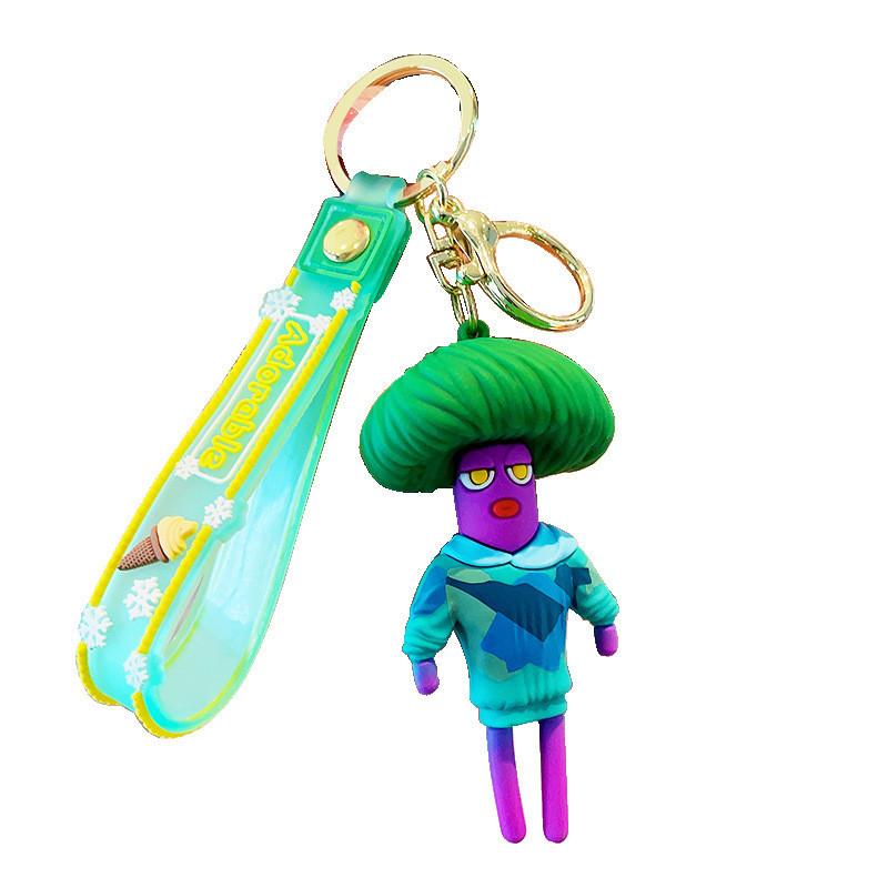 Cartoon Adorable Quinn Keychain Creative Personalized Gift Friends For