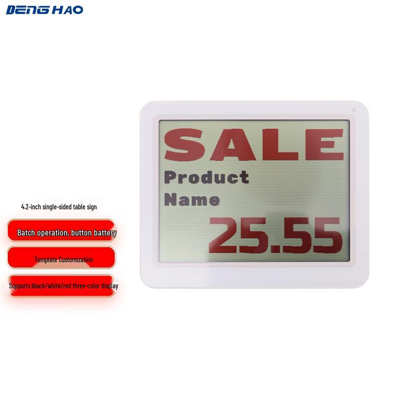 DENGHAO 4.2-inch Bluetooth Electronic Shelf Label