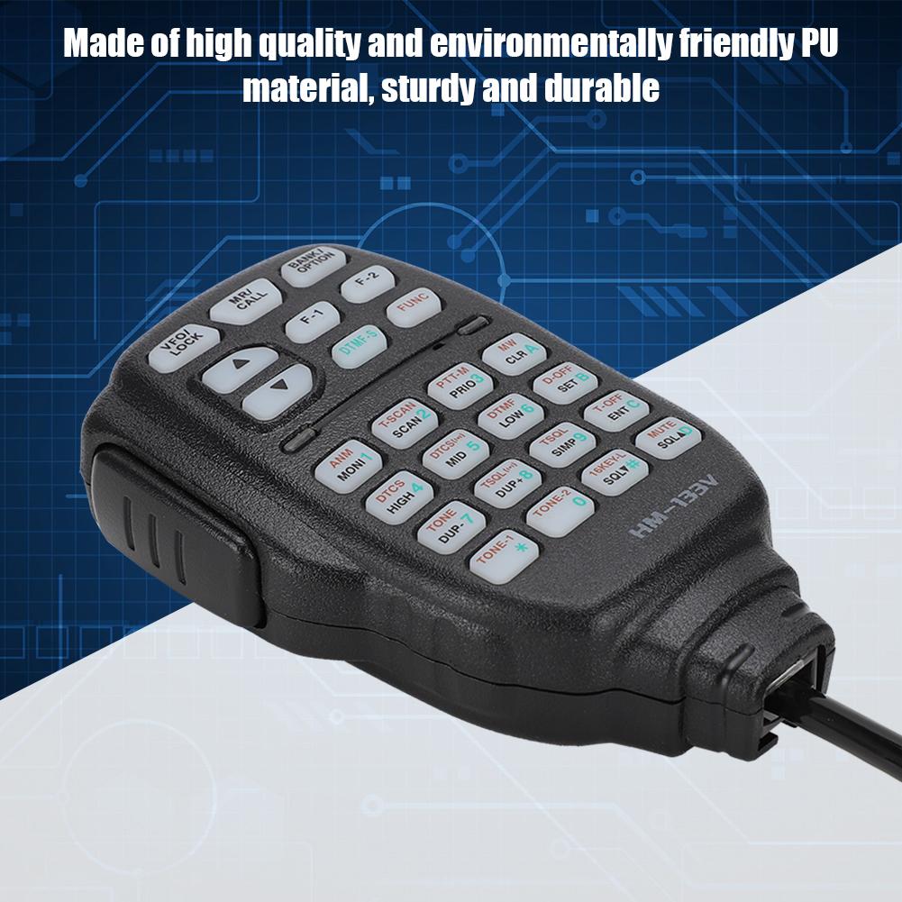 HM-133V Car Ship Mobile Hand Mic for ICOM ID-800H ID-880H IC-2800H IC-2820H IC V8000