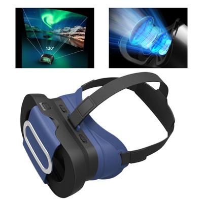 Faltbare VR Virtual Reality 3D Pupillendistanzverstellung Brille AR Headset Anti-Blaulicht für iOS Android Smartphone