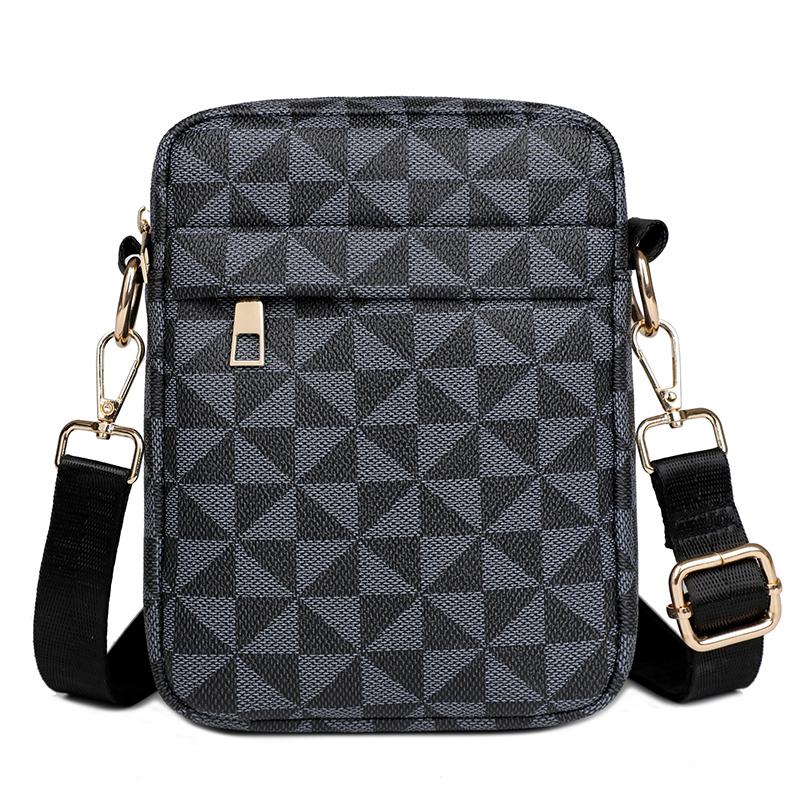 

Модна чоловіча маленька наплічна сумка з принтом, маленька сумка-месенджер кросбоді для телефону з ПУ шкіри для чоловіків, чоловіча сумка-тоут у вінтажному стилі 15cmX20cmX5cm