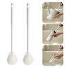 Yousheng 2Pcs Silicone Bottle Brush with Extended Handle Foldable Head Long Water Bottle Brush Cleaning Tools