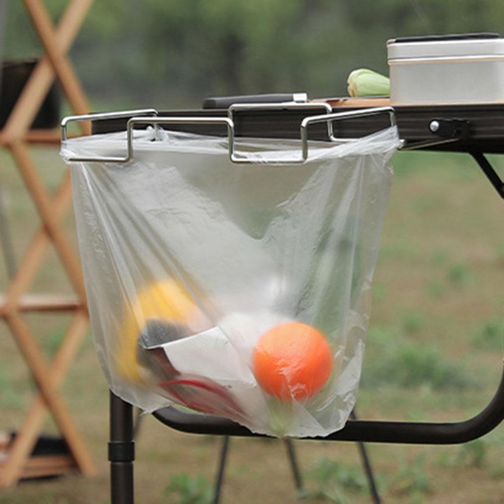 Foldable Table Storage Net Bag Mesh Basket Organizer Camping Under The Table Mesh Pouch Under Table Storage Bag for Camping China Mainland