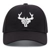 High Quality Unisex Animal Antlers Embroidery Baseball Net Caps Spring and Summer Outdoor Adjustable Casual Hats Sunscreen Hat