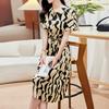 Elastic satin silk dress women's summer dress light luxury design mulberry silk skirt