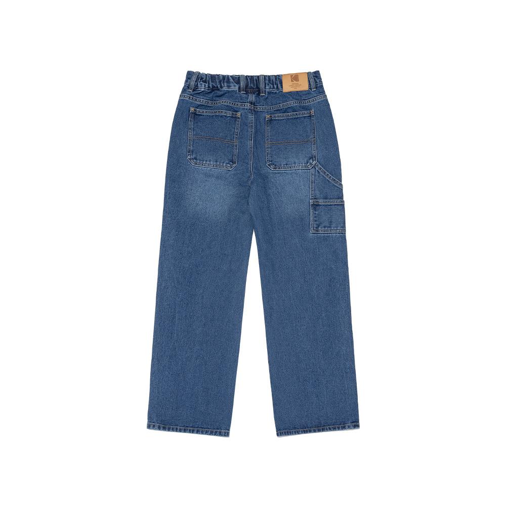 KODAK Colored Denim Straight Pants Women'S Blue