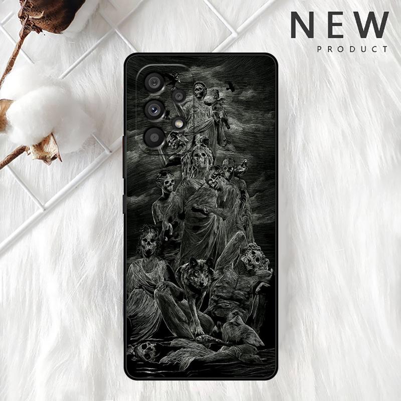 Grim Reaper Skull Case For Samsung Galaxy A54 A52 A14 5G A53 A12 A13 A71 A23 A34 A33 A21s Phone Cover