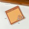 50 Blatt Kawaii Capybara Cartoon Tiere Haftnotizblock Dekorative Schreibwaren Aufkleber Büro Schulbedarf Kindergeschenke