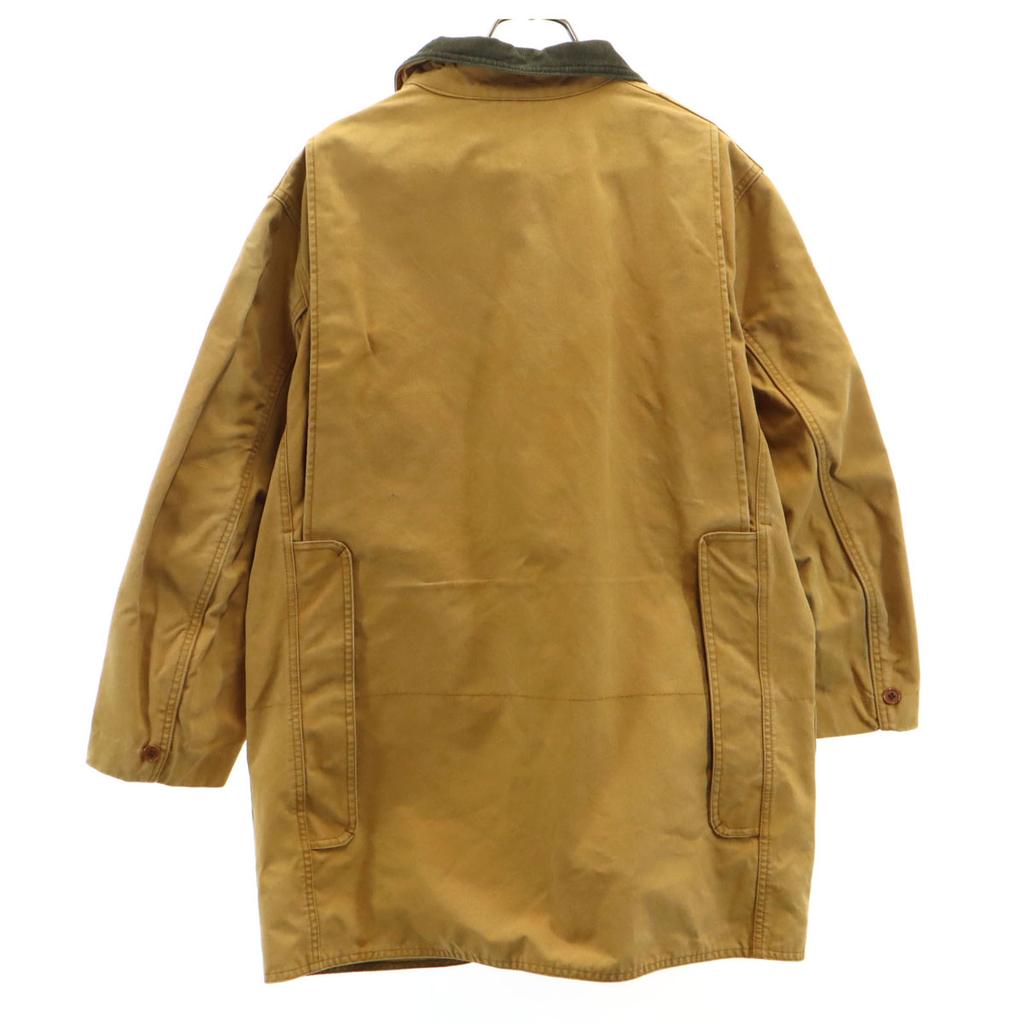 L.L.Bean 80s vintage Hunting jacket Camel Corduroy Collar Outdoor Men's Used