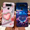 Funda For LG V40 ThinQ Case Cover Silicone Luxury Fashion Cute Cat Cool Shockproof Bumper Casing For LG V405 LM-V405 LM-V409N