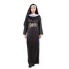 Adult Priest and Nun Role-Playing Clerical Robe Costume