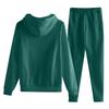 Herren Übergroßer Fleece Sportbekleidung Outdoor Lässig Locker Kapuzenpullover und Jogginghosen Set