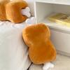 42cm Simulation Meat Bone Pillow Soft Washable Lifelike Meat Bone Pillow Hypoallergenic Cartoon Design Dual-use Pillow