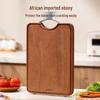 SUPOR Wenge Wood Cutting Board with Handle