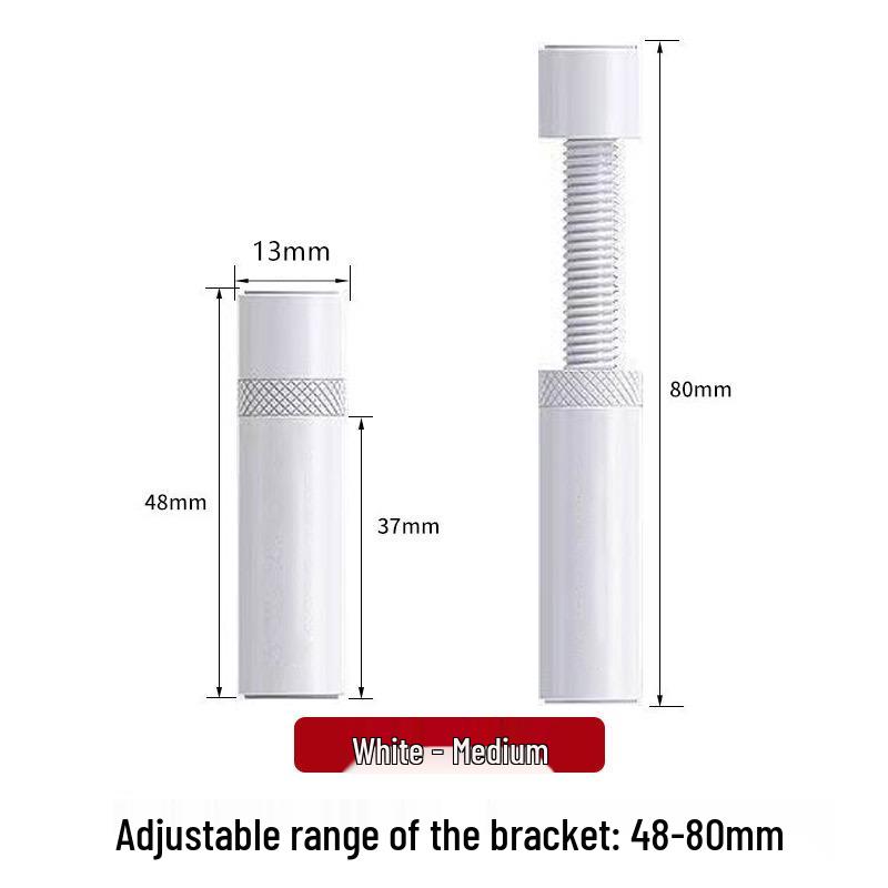 Aluminum Graphics Card Stand with Magnetic Base, ITX-Compatible, Anti-Bending Support.