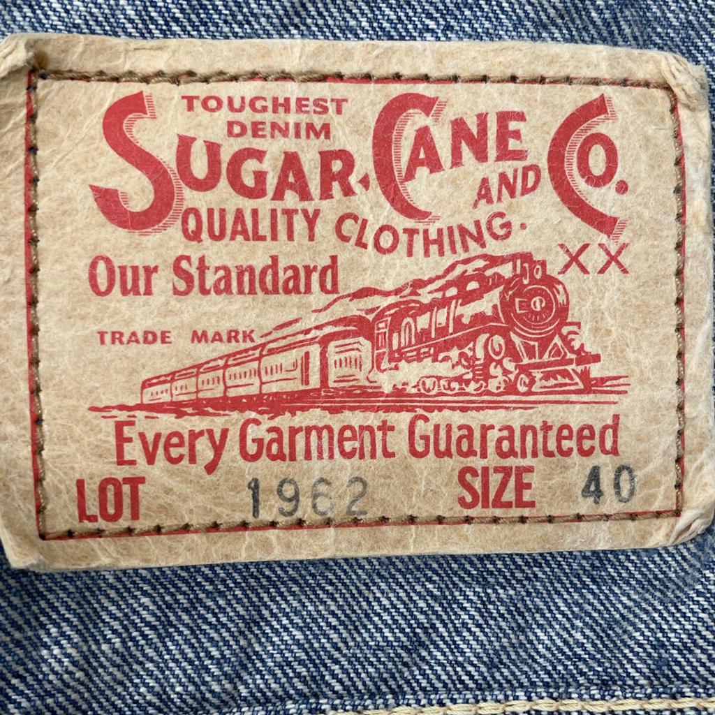 SUGAR CANE SC11962-011 3rd model denim jacket Jacket 40 blueUsed