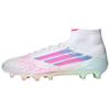 Adidas  Adizero F50 Sparkfusion Elite Mid FG AG Future Icons Trinity Pack Women Sneakers White Cloud-White Lucid-Pink JH7650