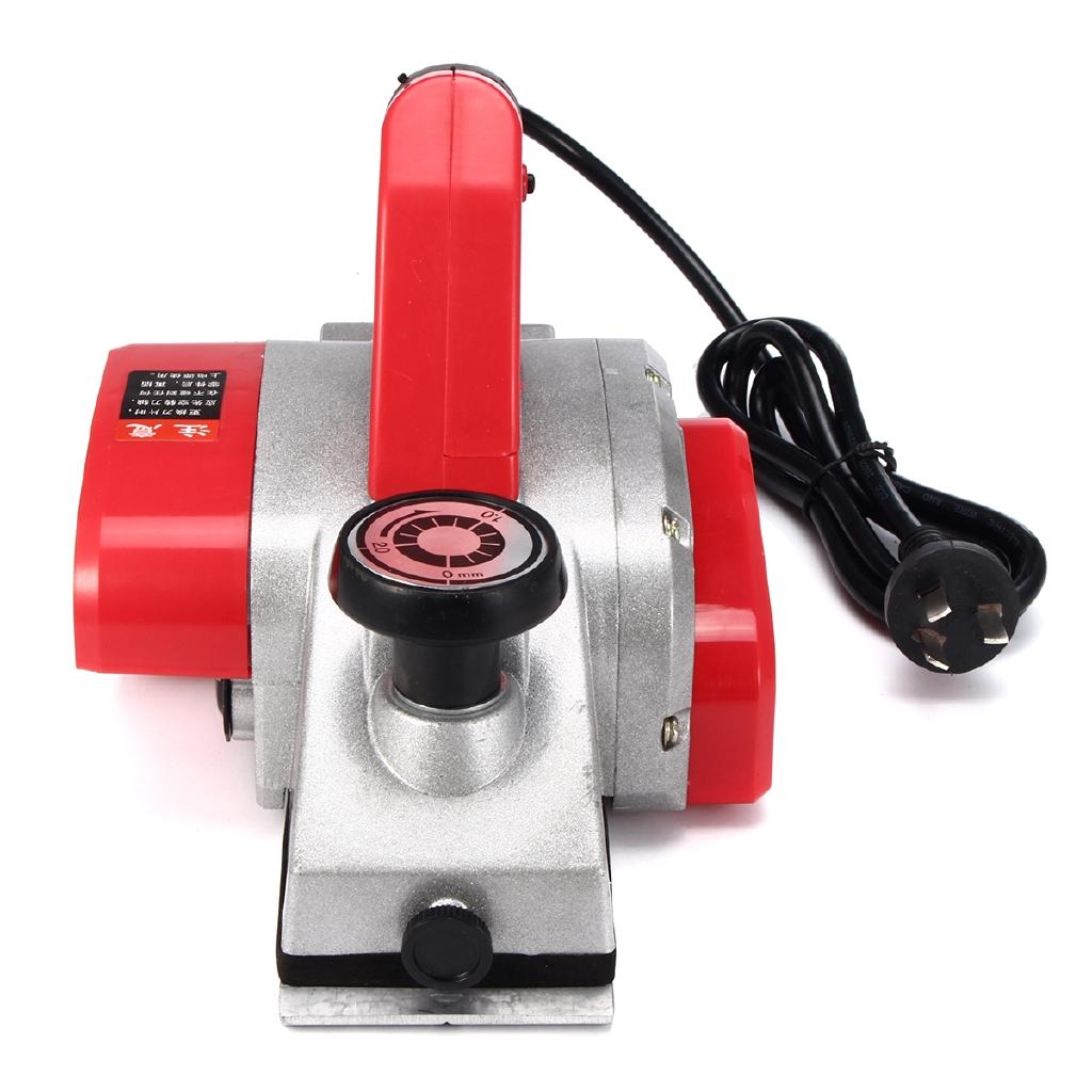 1000W Powerful Electric Planer 82mm Wood Hand Planer Aluminum Alloy Carpenter Woodworking DIY Wood Surface File Tool