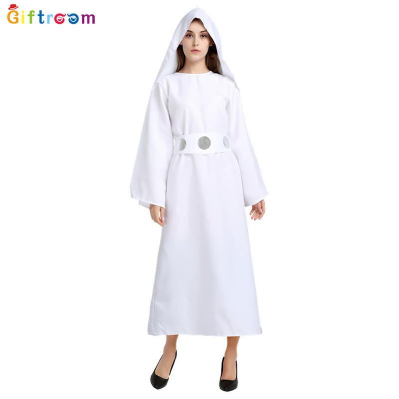 Princess Leia Cosplay Costume For Women Perfect For Halloween And Masquerade Parties