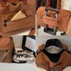 Short-haul travel bag, large capacity, women's high-value and lightweight portable fashion luggage bag, men's sports fitness bag, maternity bag.