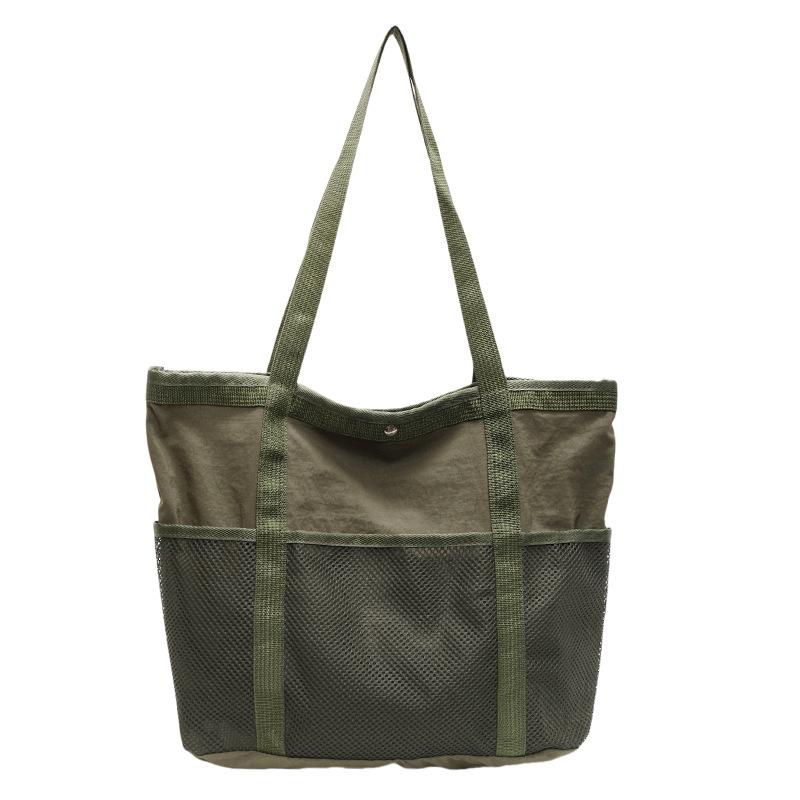 Large capacity niche 2025 summer new casual trend fashion handbag personalized portable tote bag