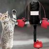 Giocattolo da Boxe Interattivo per Gatti Sacco da Pugilato per Gatti Palestrina Autoportante per Gattini Sollievo dallo Stress Giocattolo per Gatti Resistente Allenatore per Graffi