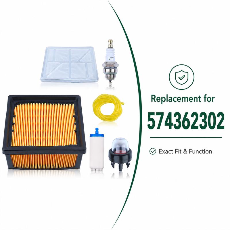 Air Filter Tune Up Kit For Husqvarna K760 K770 Power Cutter, Replaces 574362302, Includes Inner Filter, Spark Plug, Etc.