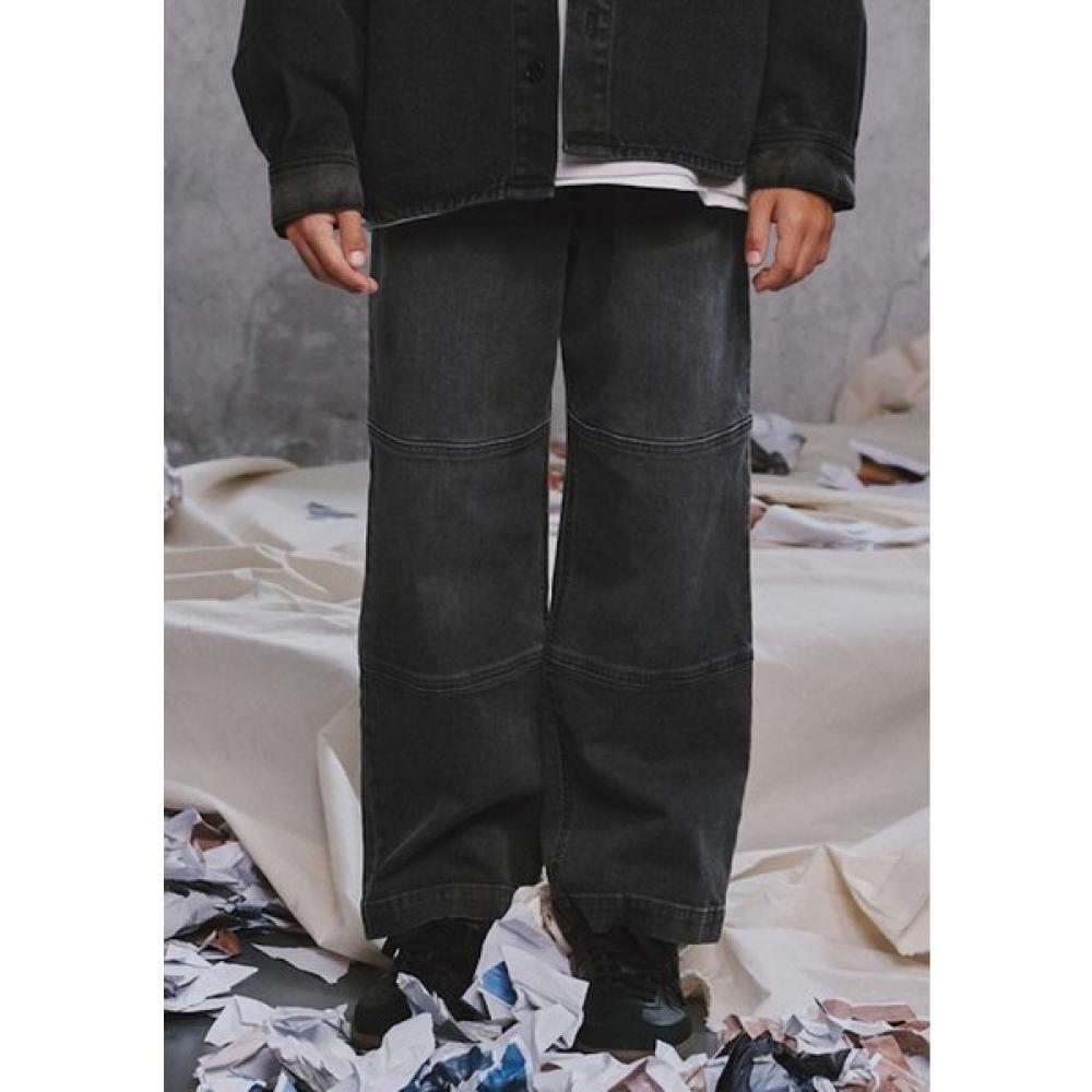 Bluetail Gray Cut Denim Pants Azg3pt01gy Grey/150