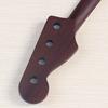 4-String Blue Matte Wenge Electric Bass Neck with 20 Frets for DIY Projects