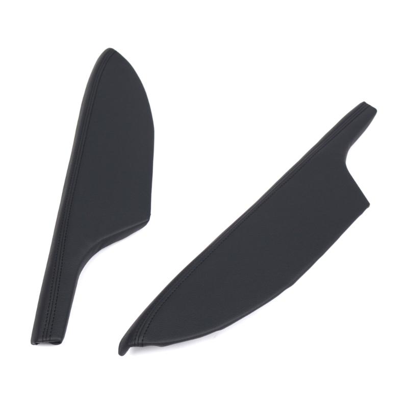 Car Interior Panels Armrest Lid Front Door Panel Armrest Cover Protectors For 2008-2012 Accord Coupe