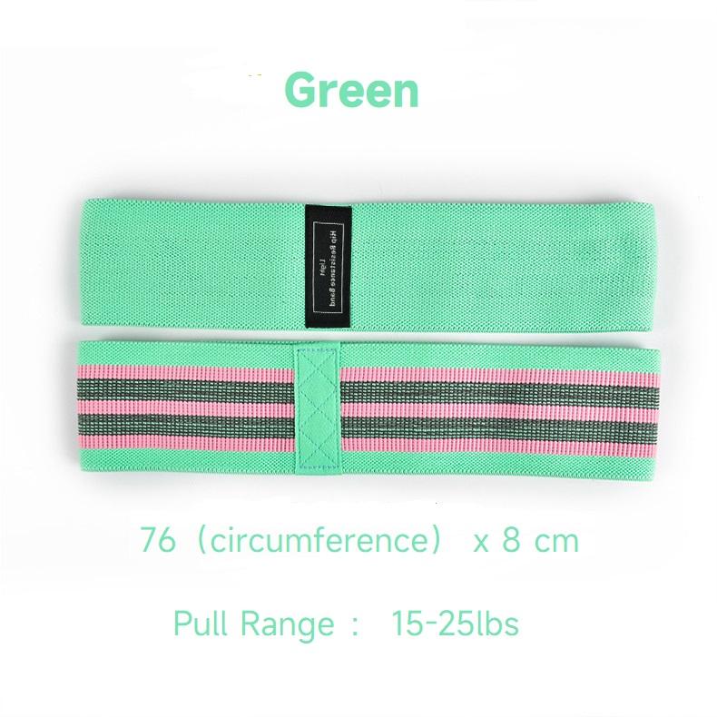 Motståndsträningsband med halkfri design för höfter och glutes, 3 nivåer träningsband för kvinnor och män, Booty Band för hemmaträning, yoga, pilates