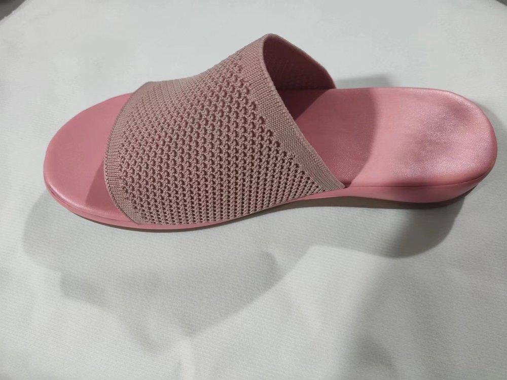 Ciabatte da Spiaggia da Donna Piattaforma Leggere con Suole Spesse in Poliuretano e Design Intrecciato Volante