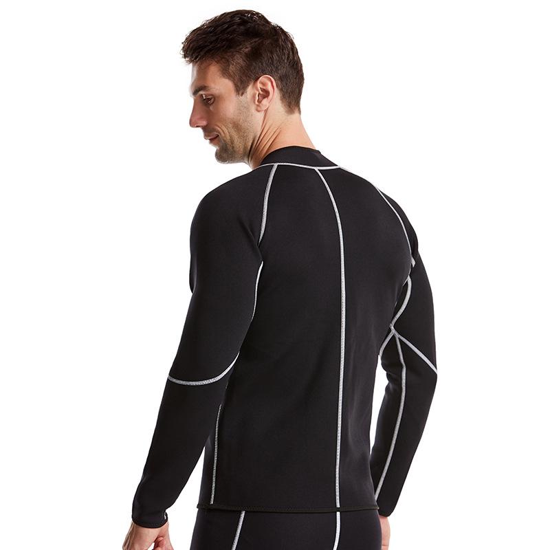 Men's Neoprene Sweat-Inducing Fitness Vest for Body Shaping