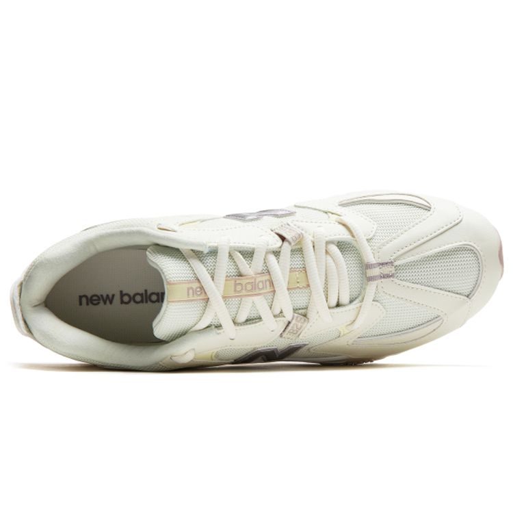 New Balance NB 828 Fabric Synthetic Leather Retro Versatile Low-Top Dad Shoes Unisex Sneakers White ML828CB