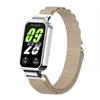 2in1 Set Nylon Loop Strap and Metal Watch Case Suit For Redmi Watch Band3 Band2/Xiaomi Mi band 9 Active/8 Active Alpine Loop Wave Strap and Watch Case