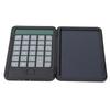 Calculator Writing Tablet 6.5in LCD Chargeable Portable Paperless Drawing Handwriting BoardBlack