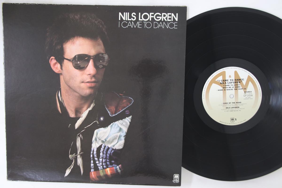 

LP Record NILS LOFGREN - I Came To Dance GP2038 A&M 1977 Japan Rock Used