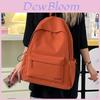 Simple Candy Colored Student Lightweight Backpack For Daily Use