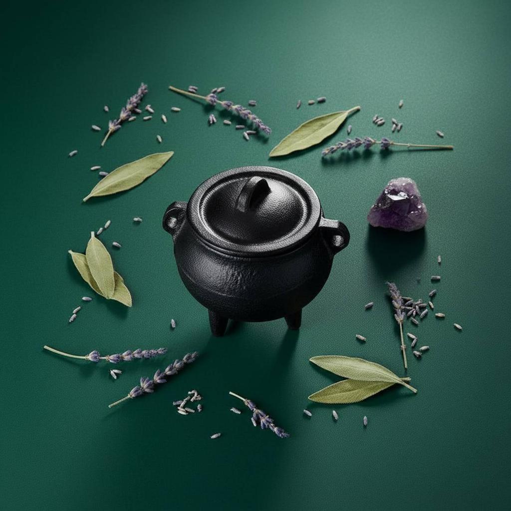 Cast Iron Aromatic Resin Burner Heat Resistant Home Decor Multifunctional