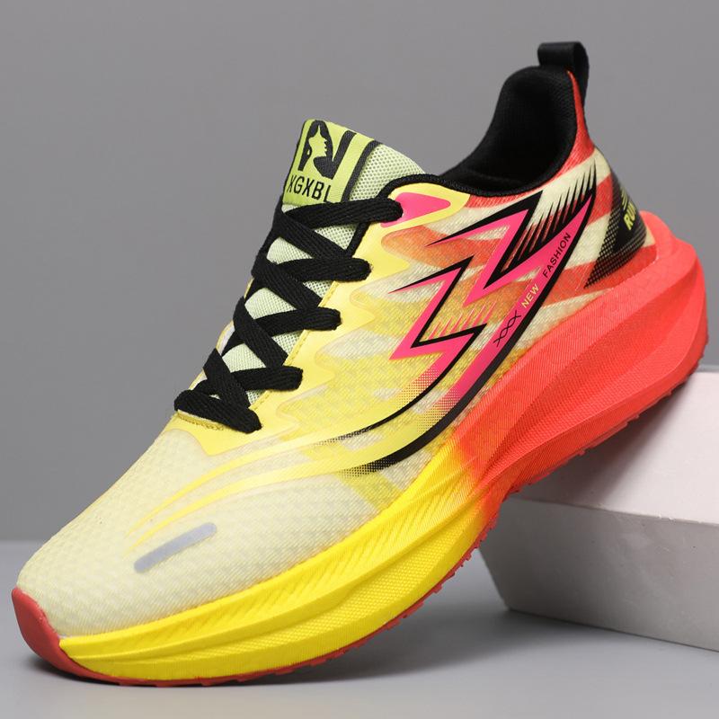 

Sneakers high elastic shock absorption real explosion non-slip lightweight casual shoes new running shoes men s shoes trendy women s shoes 36