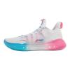 Li Ning YuShuai 14 Basketball Shoes Unisex Low top White/Blue/Pink ABAR123-1