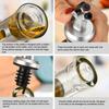 Oil Bottle Seasoning Bottles Container Stainless Steel Kitchen Supply Dispenser Non-slip Storage Tool Sauce for Soy Vinegar