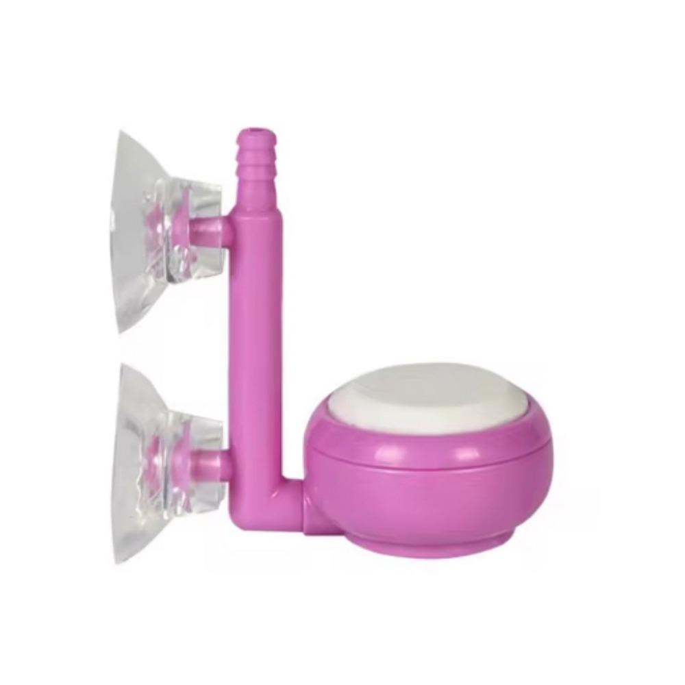 

Nano Air Disk Oxygen Diffuser Silent Fish Tank Air Atomizer Portable Oxygen Aerator Aquarium Round-pink