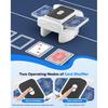Automatic Card Shuffler for 1-2 Decks, One-Click Shuffling and Manual Mode, Portable Rechargeable (2600mAh) – Compatible with Poker, UNO, Bridge,