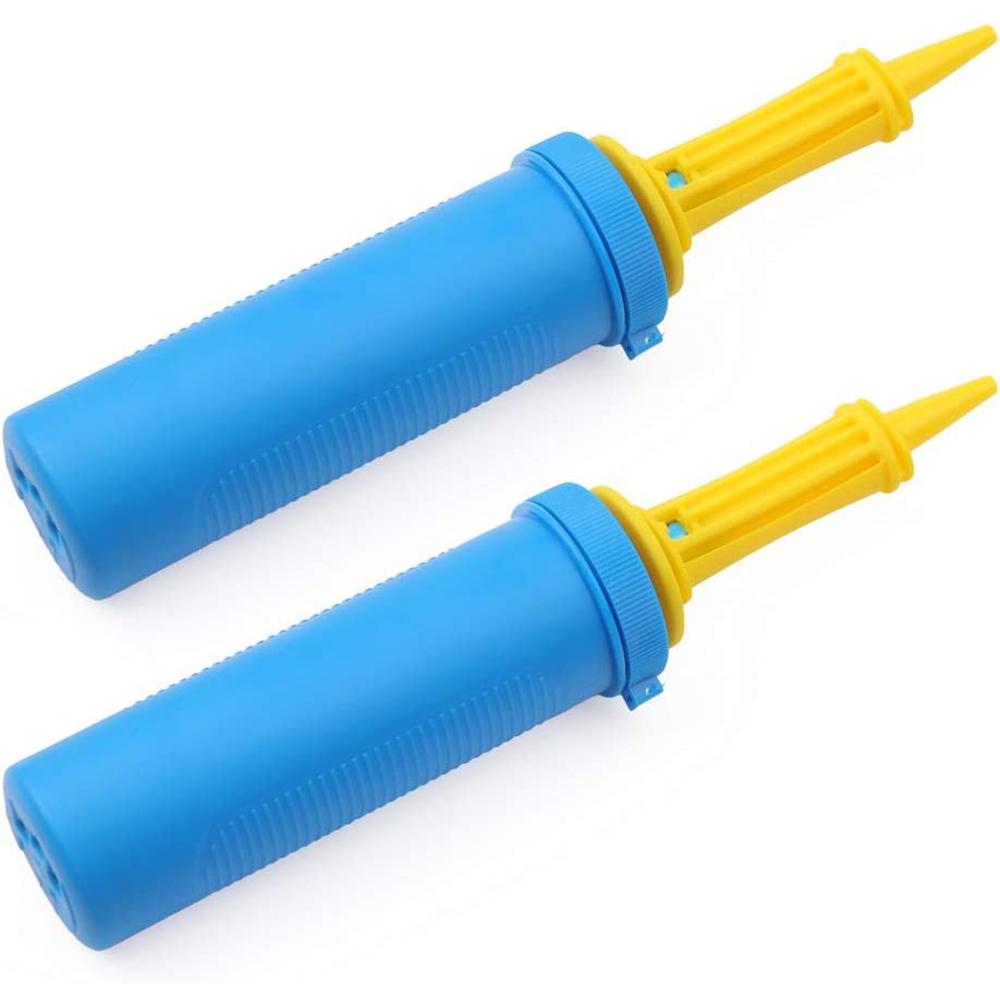 2pcs Balloon Inflator Air Pump with Balloon Knotting and 200pcs Balloon Glue