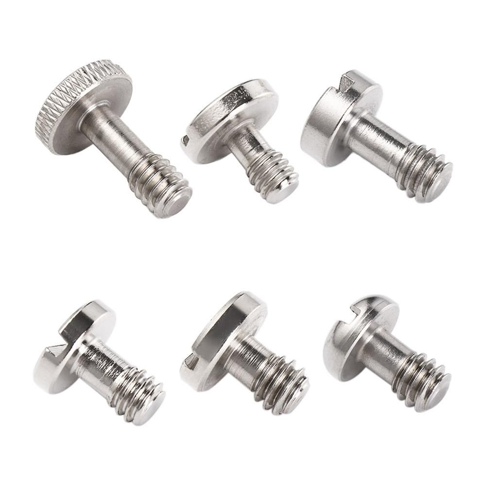 Metal Quick Release Tripod Light Stand Camera Mount Screw Tripod Mount Adapter 1/4 Inch Screw Camera Plate Screw Camera Screw