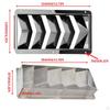 Air Vent Louver Cover for Marine Boat Installation and Ventilation