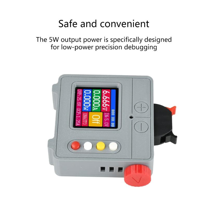 Compacts 5W Variable Power Supply 0.6V To 25.6V Wide Ranges Adjustable For Electronics Repair And Experiment Precisions Work