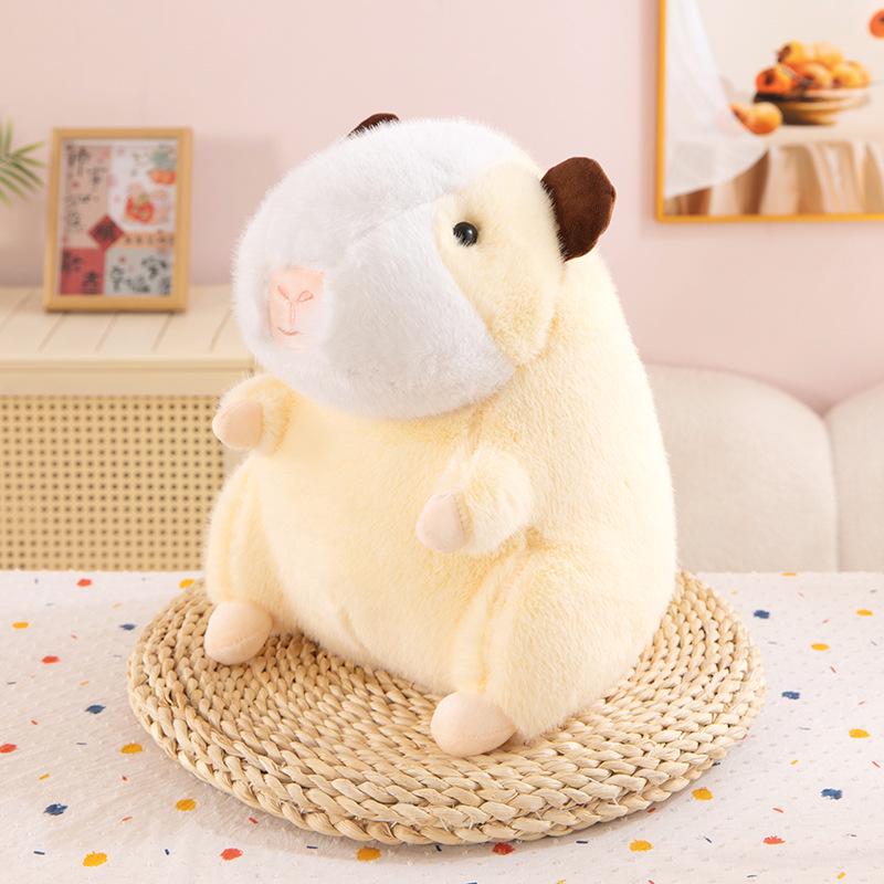 

Плюшевая игрушка-кукла интернет-знаменитости морская свинка и капибара 25cm белый