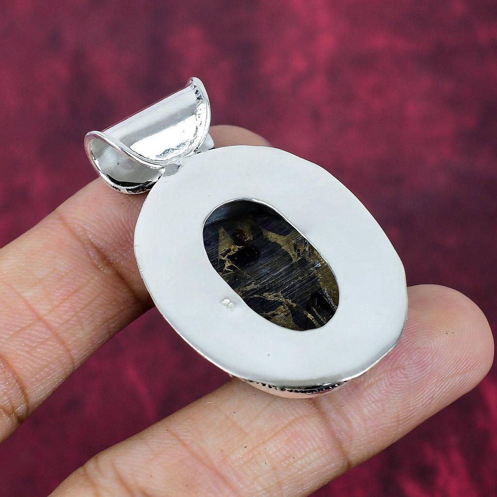 Copper Amethyst Handmade Gemstone Jewelry, 925 Solid Sterling Silver Pendant Antique Jewelry, Love Forever Gift